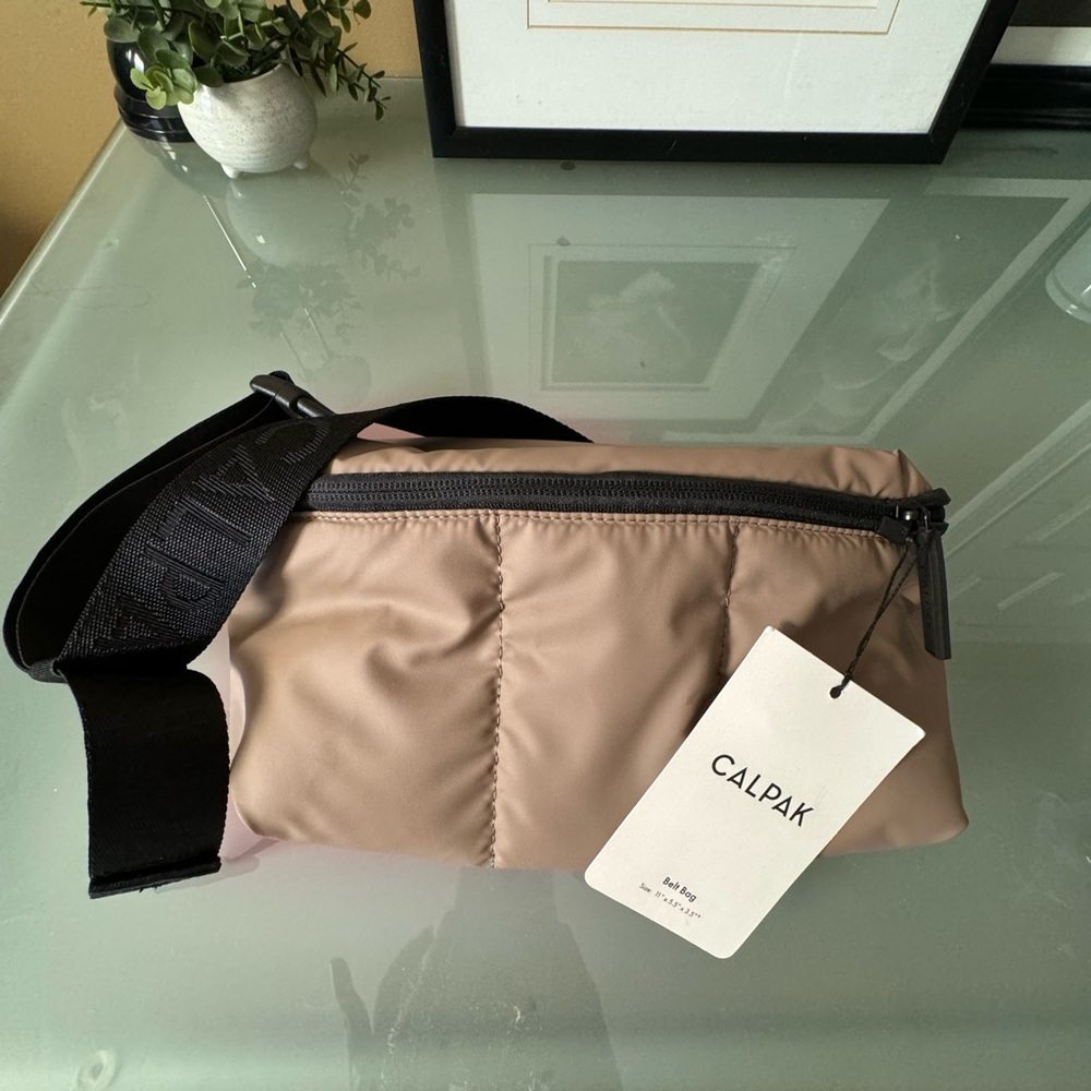 Calpak Luka Belt Bag. Chocolate. Brand new.